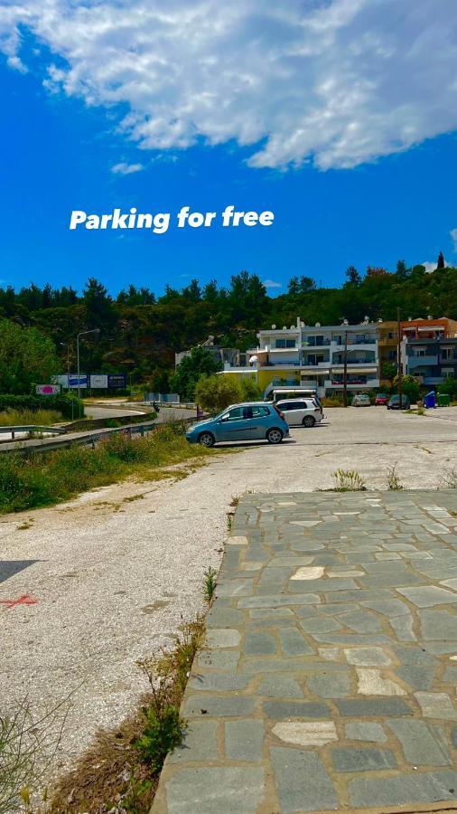 Kalamitsa Apartment By The Beach Kavala Esterno foto